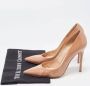 Gianvito Rossi Pre-owned Leather heels Beige Dames - Thumbnail 9