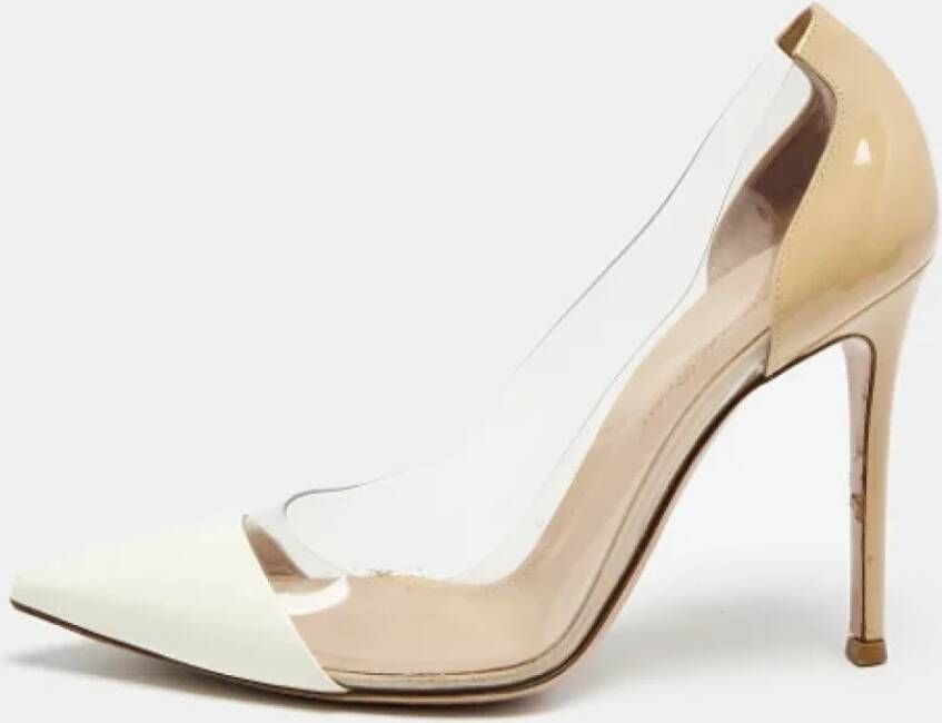 Gianvito Rossi Pre-owned Leather heels Beige Dames