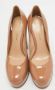 Gianvito Rossi Pre-owned Leather heels Beige Dames - Thumbnail 2