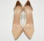 Gianvito Rossi Pre-owned Leather heels Beige Dames - Thumbnail 3