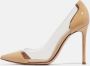 Gianvito Rossi Pre-owned Leather heels Beige Dames - Thumbnail 2