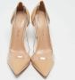 Gianvito Rossi Pre-owned Leather heels Beige Dames - Thumbnail 3