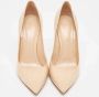 Gianvito Rossi Pre-owned Leather heels Beige Dames - Thumbnail 3