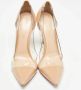 Gianvito Rossi Pre-owned Leather heels Beige Dames - Thumbnail 3