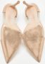 Gianvito Rossi Pre-owned Leather heels Beige Dames - Thumbnail 6