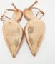 Gianvito Rossi Pre-owned Leather heels Beige Dames - Thumbnail 6