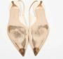 Gianvito Rossi Pre-owned Leather heels Beige Dames - Thumbnail 5