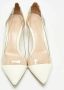 Gianvito Rossi Pre-owned Leather heels Beige Dames - Thumbnail 3