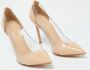 Gianvito Rossi Pre-owned Leather heels Beige Dames - Thumbnail 4