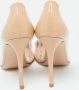 Gianvito Rossi Pre-owned Leather heels Beige Dames - Thumbnail 5