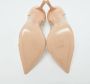 Gianvito Rossi Pre-owned Leather heels Beige Dames - Thumbnail 6