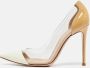 Gianvito Rossi Pre-owned Leather heels Beige Dames - Thumbnail 2