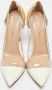 Gianvito Rossi Pre-owned Leather heels Beige Dames - Thumbnail 3