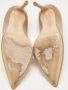 Gianvito Rossi Pre-owned Leather heels Beige Dames - Thumbnail 5