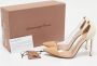 Gianvito Rossi Pre-owned Leather heels Beige Dames - Thumbnail 7