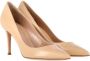 Gianvito Rossi Pre-owned Leather heels Beige Dames - Thumbnail 3