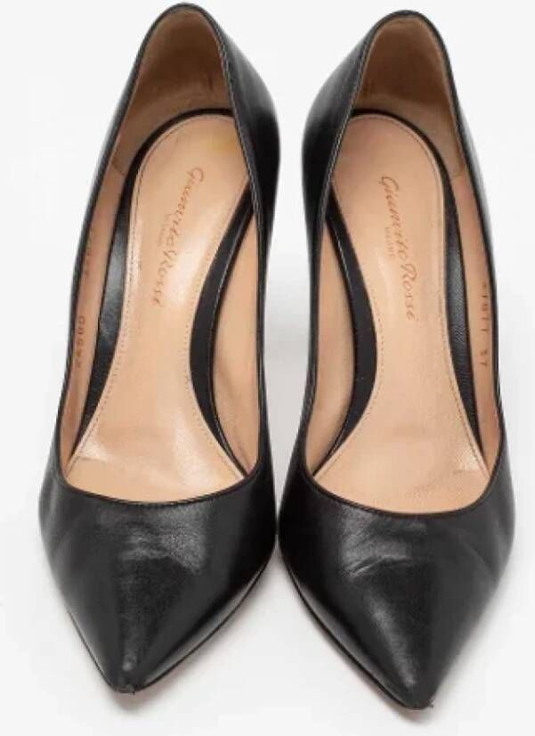 Gianvito Rossi Pre-owned Leather heels Black Dames