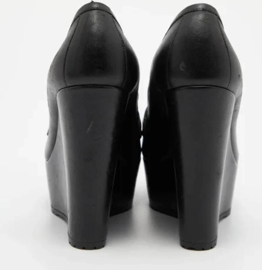 Gianvito Rossi Pre-owned Leather heels Black Dames