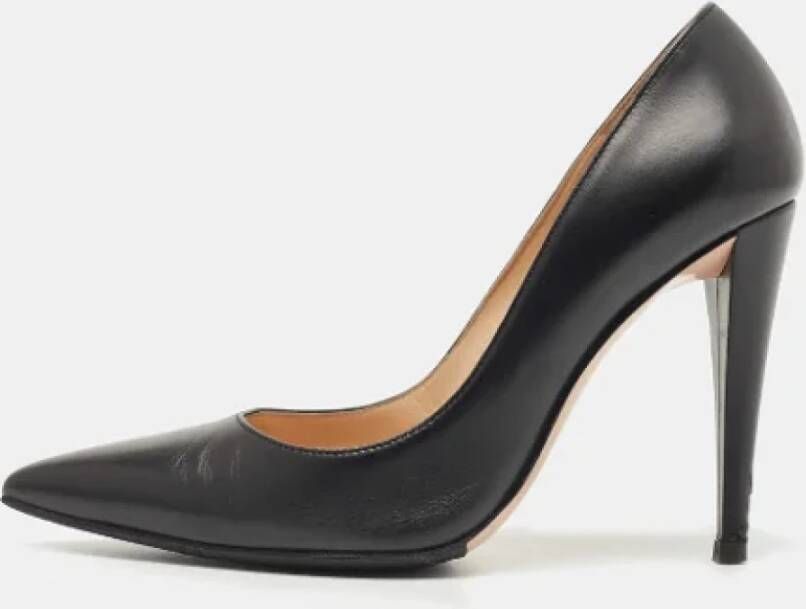 Gianvito Rossi Pre-owned Leather heels Black Dames