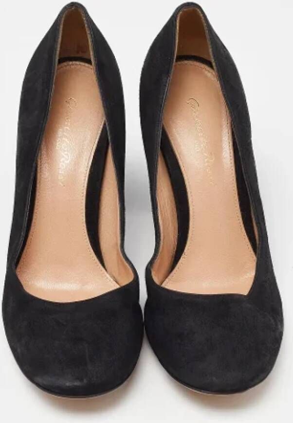 Gianvito Rossi Pre-owned Leather heels Black Dames