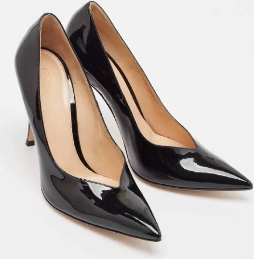 Gianvito Rossi Pre-owned Leather heels Black Dames