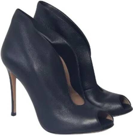 Gianvito Rossi Pre-owned Leather heels Black Dames