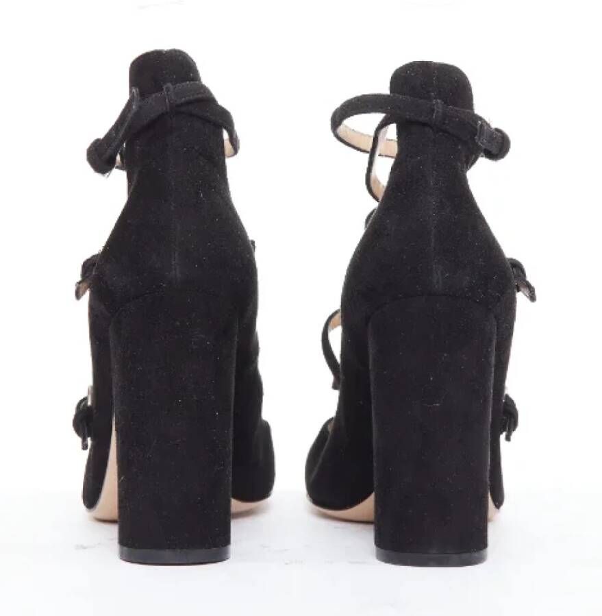 Gianvito Rossi Pre-owned Leather heels Black Dames