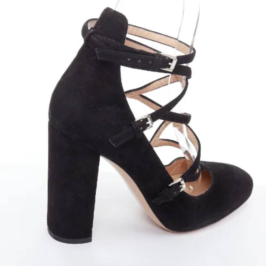 Gianvito Rossi Pre-owned Leather heels Black Dames