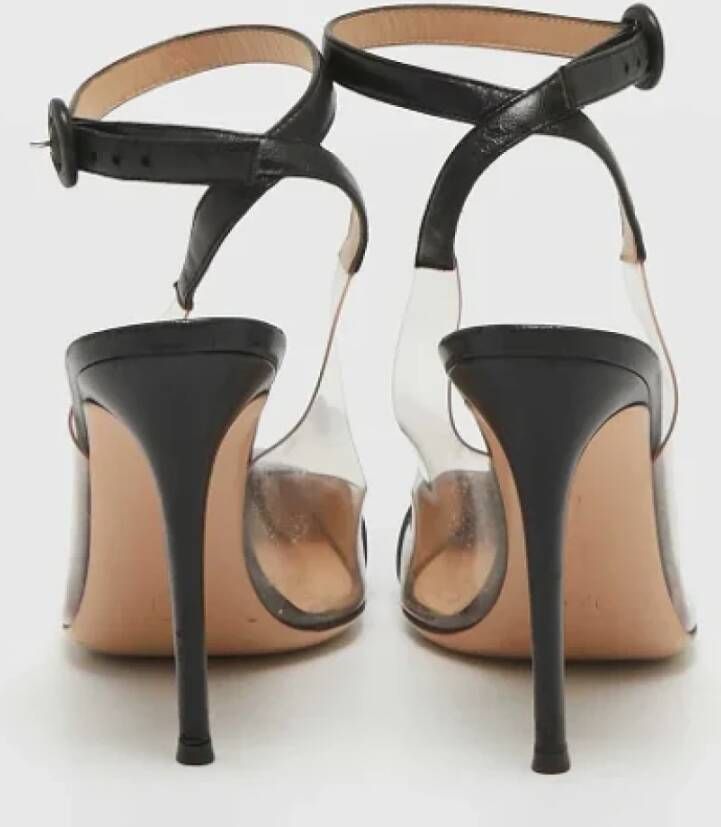 Gianvito Rossi Pre-owned Leather heels Black Dames