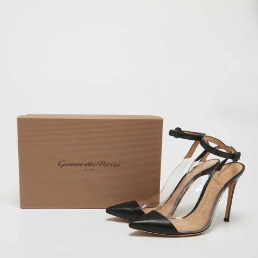 Gianvito Rossi Pre-owned Leather heels Black Dames