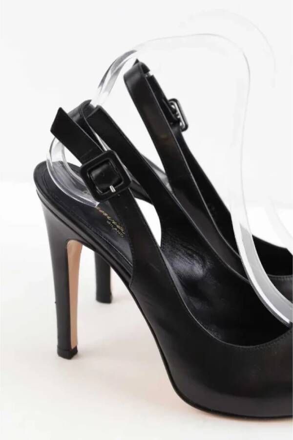 Gianvito Rossi Pre-owned Leather heels Black Dames