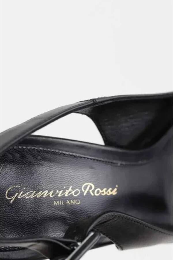 Gianvito Rossi Pre-owned Leather heels Black Dames