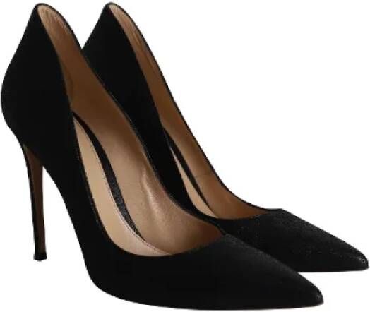 Gianvito Rossi Pre-owned Leather heels Black Dames