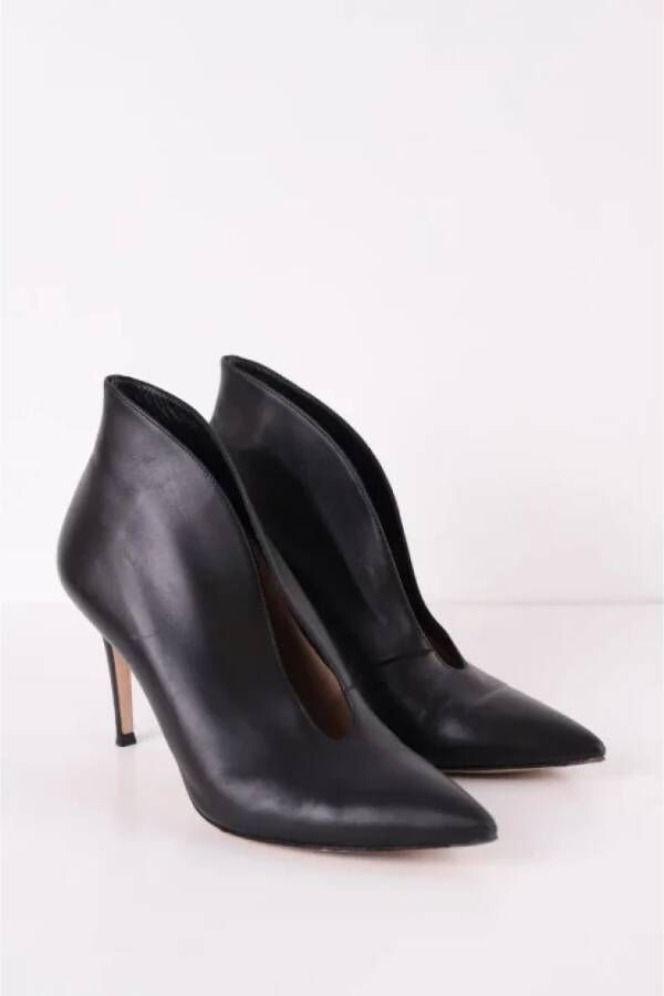 Gianvito Rossi Pre-owned Leather heels Black Dames