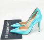 Gianvito Rossi Pre-owned Leather heels Blue Dames - Thumbnail 9