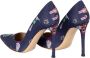 Gianvito Rossi Pre-owned Leather heels Blue Dames - Thumbnail 3