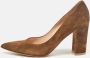 Gianvito Rossi Pre-owned Leather heels Brown Dames - Thumbnail 2