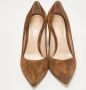 Gianvito Rossi Pre-owned Leather heels Brown Dames - Thumbnail 3