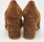 Gianvito Rossi Pre-owned Leather heels Brown Dames - Thumbnail 5