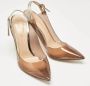 Gianvito Rossi Pre-owned Leather heels Brown Dames - Thumbnail 4