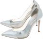 Gianvito Rossi Pre-owned Leather heels Gray Dames - Thumbnail 3