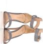 Gianvito Rossi Pre-owned Leather heels Gray Dames - Thumbnail 3