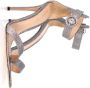 Gianvito Rossi Pre-owned Leather heels Gray Dames - Thumbnail 4