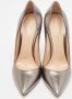 Gianvito Rossi Pre-owned Leather heels Gray Dames - Thumbnail 3