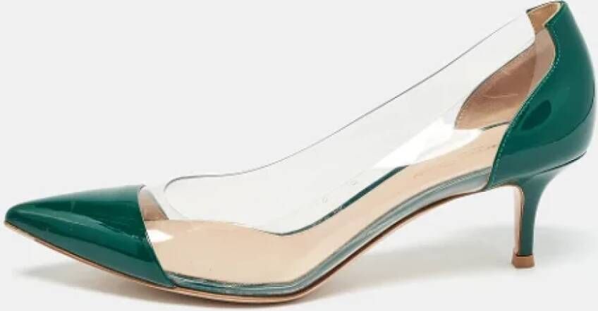 Gianvito Rossi Pre-owned Leather heels Green Dames