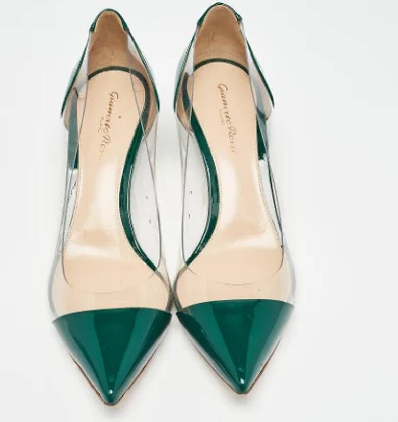 Gianvito Rossi Pre-owned Leather heels Green Dames