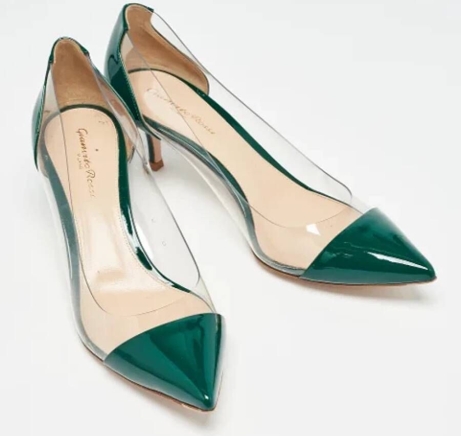 Gianvito Rossi Pre-owned Leather heels Green Dames