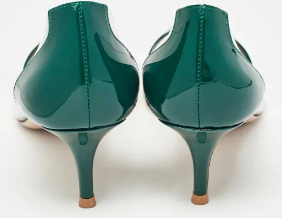 Gianvito Rossi Pre-owned Leather heels Green Dames