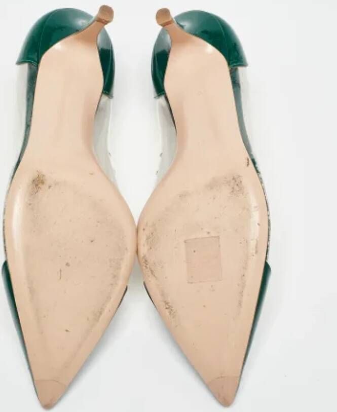 Gianvito Rossi Pre-owned Leather heels Green Dames