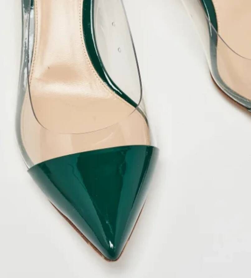 Gianvito Rossi Pre-owned Leather heels Green Dames